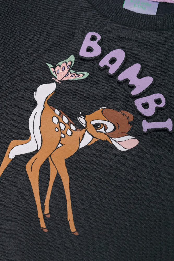 Bambi Tracktop Dark Grey