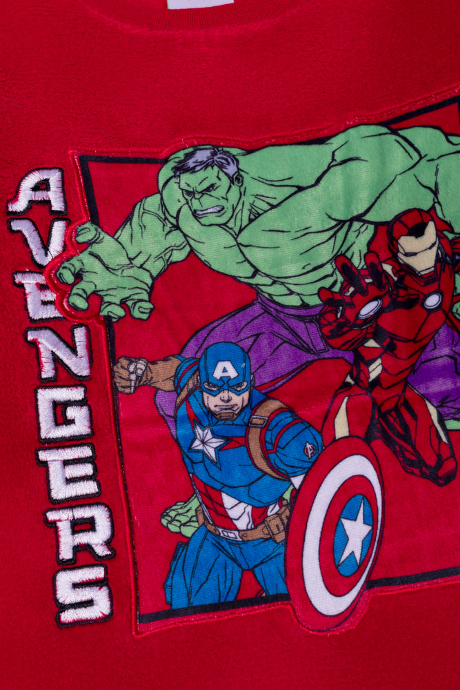 Avengers Long Sleeve Pyjamas Red (1)