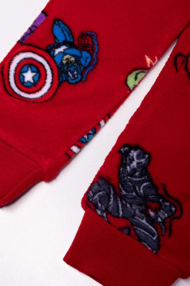 Avengers Long Sleeve Pyjamas Red (2)