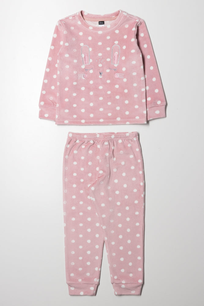 Bunny Pyjama Set Pink