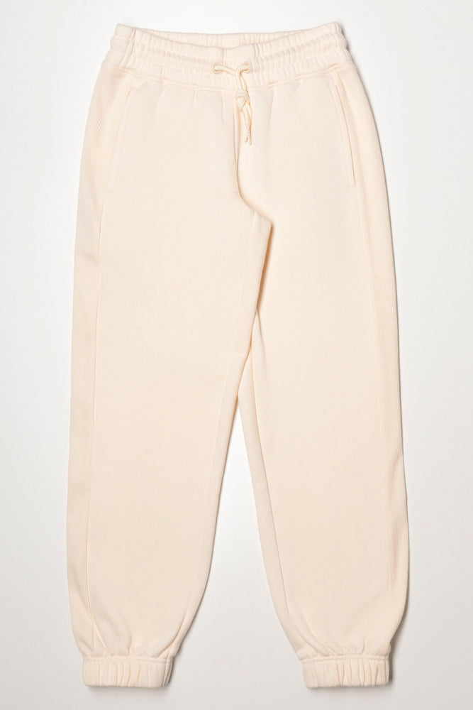 Rib Trackpants Peach