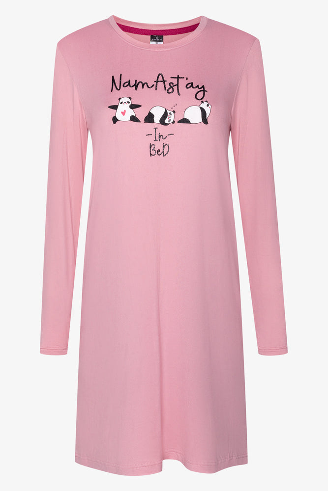 Namastay 2 Pack Sleepshirts Pink (2)