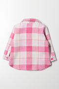 Check Shacket Pink (2)
