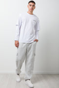 Loose Fit Jogger Trackpants Grey