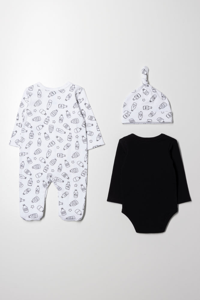 3 Piece Set Black & White (4)