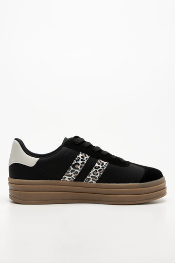 Platform Sneakers Black