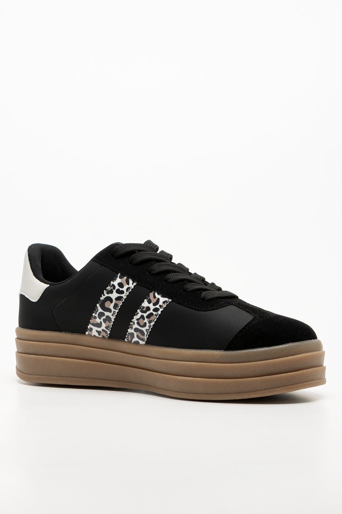 Platform Sneakers Black (1)