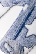 Embossed Babygrow Navy (2)