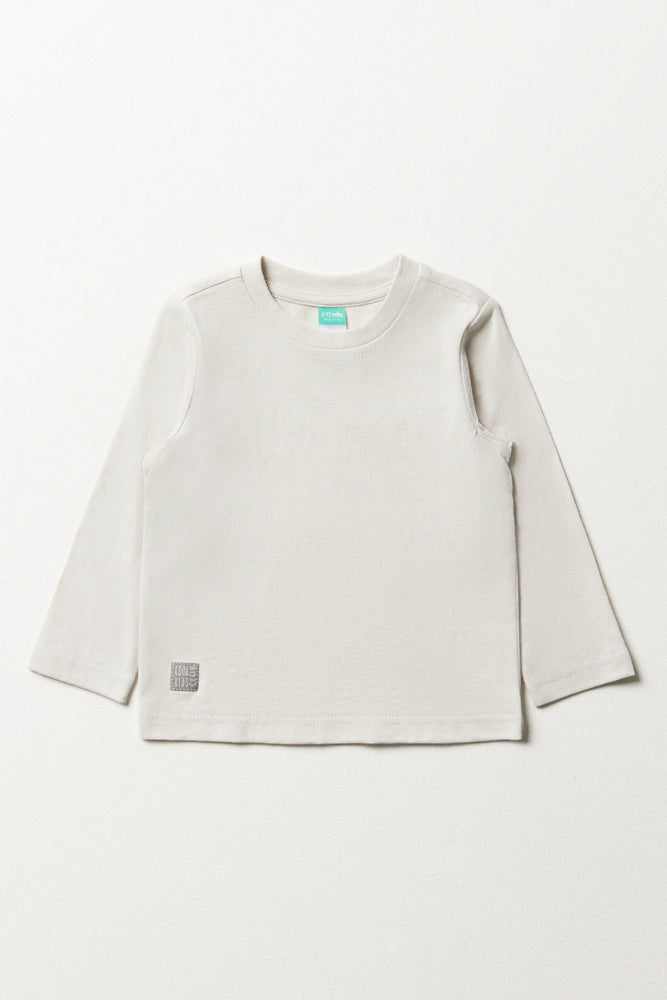 Long Sleeve T-Shirt Light Grey