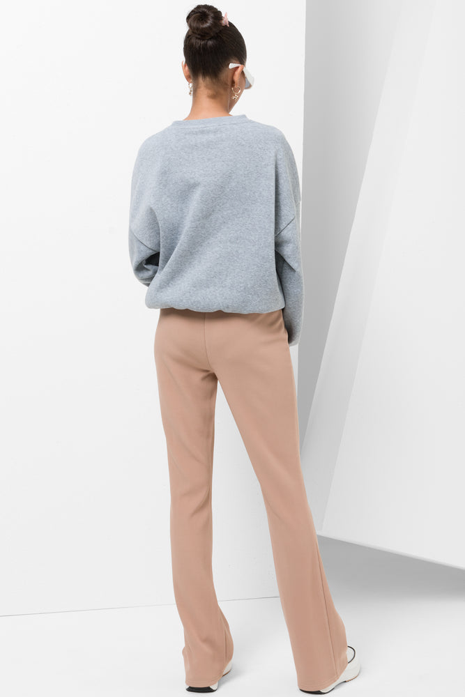 Flare Leggings Natural (2)