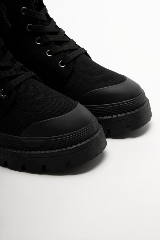 Military Boots Black