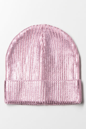 Foil Beanie Purple