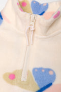 Butterfly Quarter Zip Tracktop Peach (2)