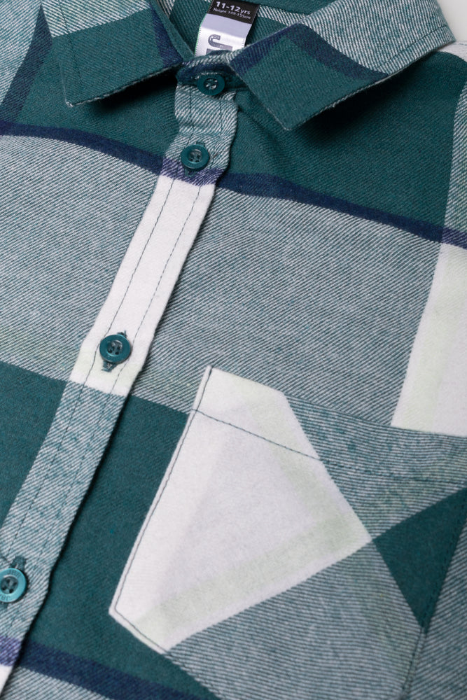 Flannel Shirt Blue (1)