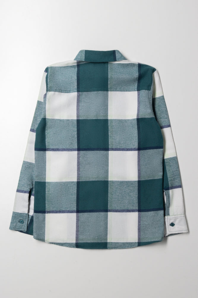 Flannel Shirt Blue (2)