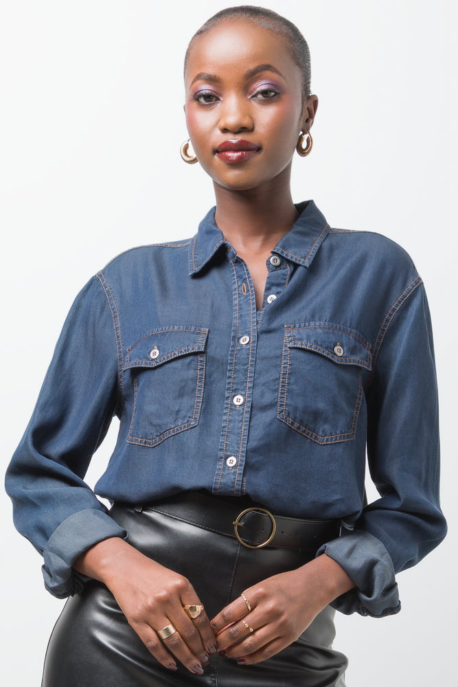 Denim Shirt Blue