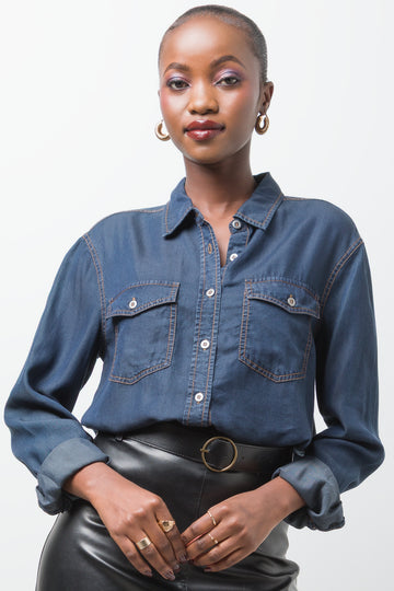 Denim Shirt Blue