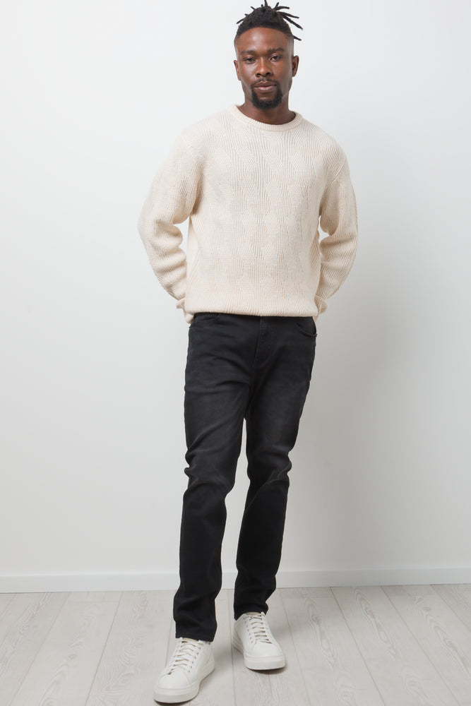 Skinny Denim Jeans Black