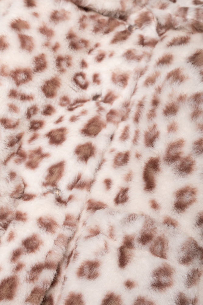 Animal Fur Coat Multi