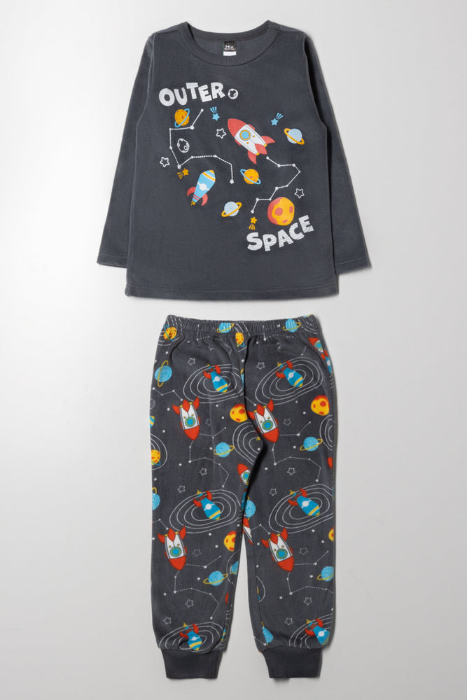 Long Sleeve Pyjamas Grey