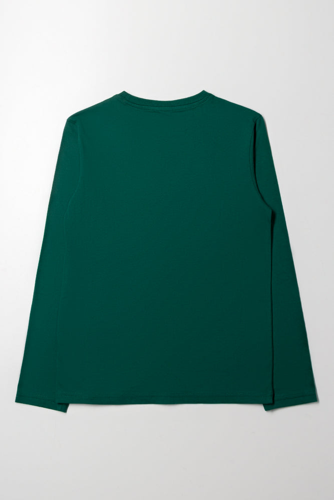 Long Sleeve T-Shirt Green (2)