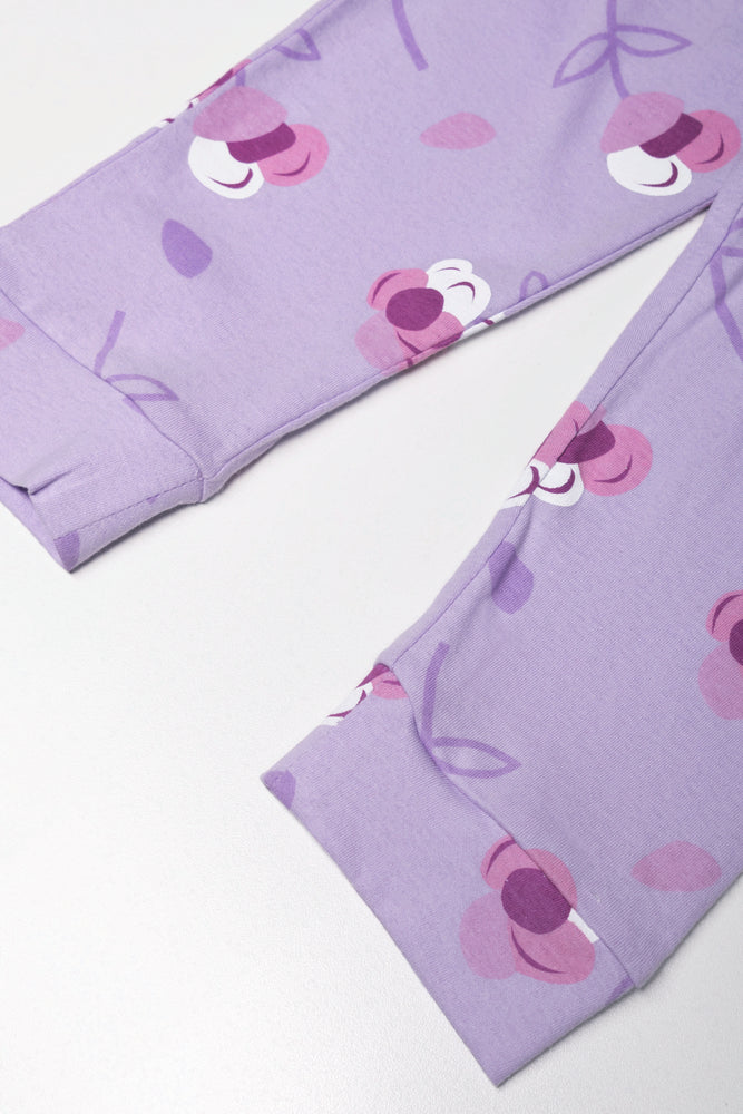 Pyjama Set Lilac (2)