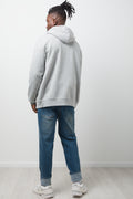 Zip Through Hooded Tracktop Grey (2)