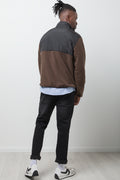 Quarter Button Top Brown (2)
