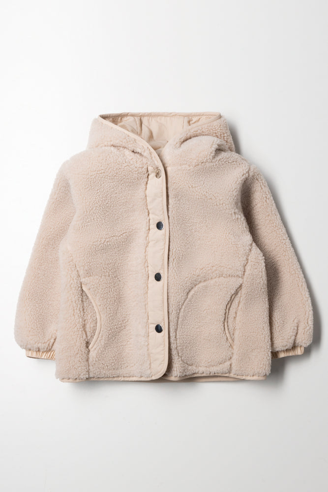 Hooded Jacket Natural