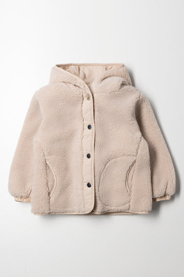 Hooded Jacket Natural