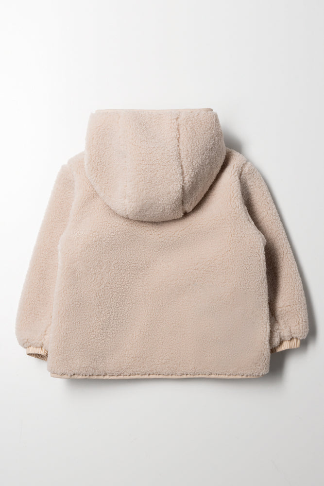 Hooded Jacket Natural (3)