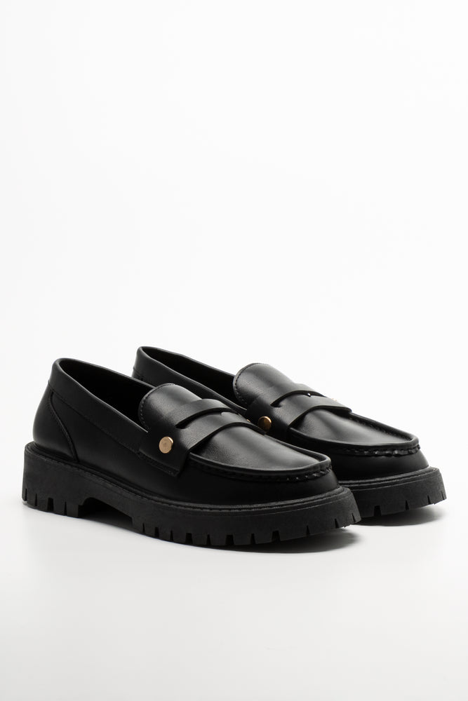 Chunky Loafers Black