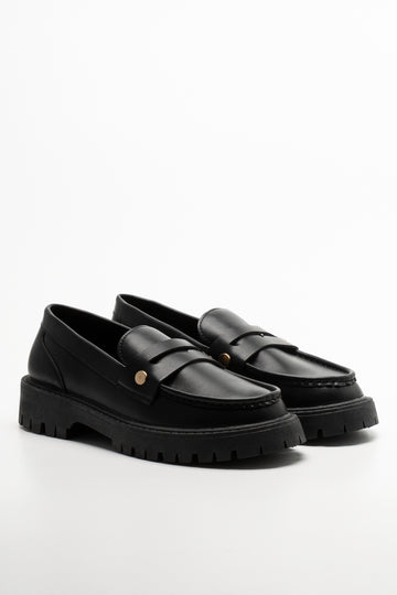 Chunky Loafers Black