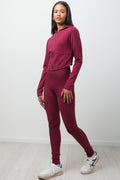 Leggings Burgundy (2)