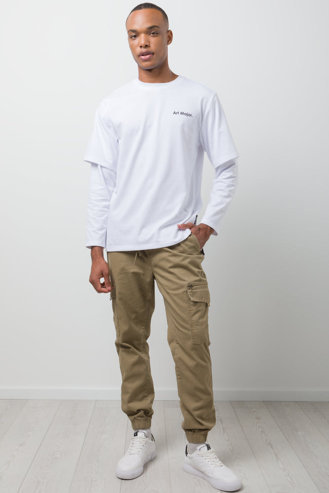 Joggers Tan