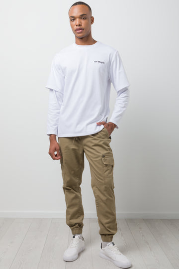 Joggers Tan