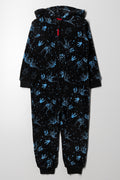 Dino Onesie Black