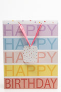 Happy Birthday Gift Bag Multi