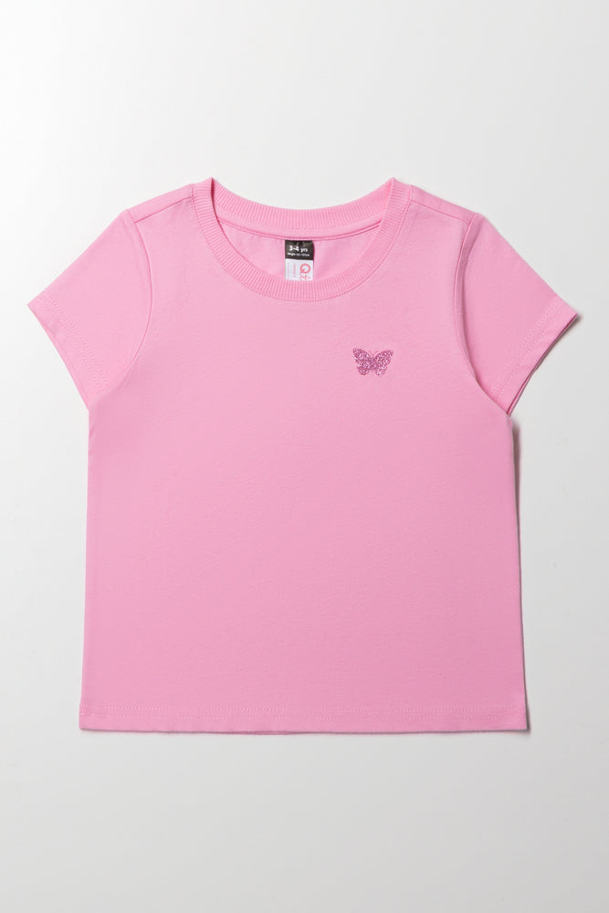 Short Sleeve T-Shirt Peach
