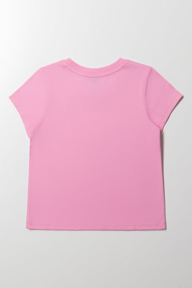 Short Sleeve T-Shirt Peach (2)