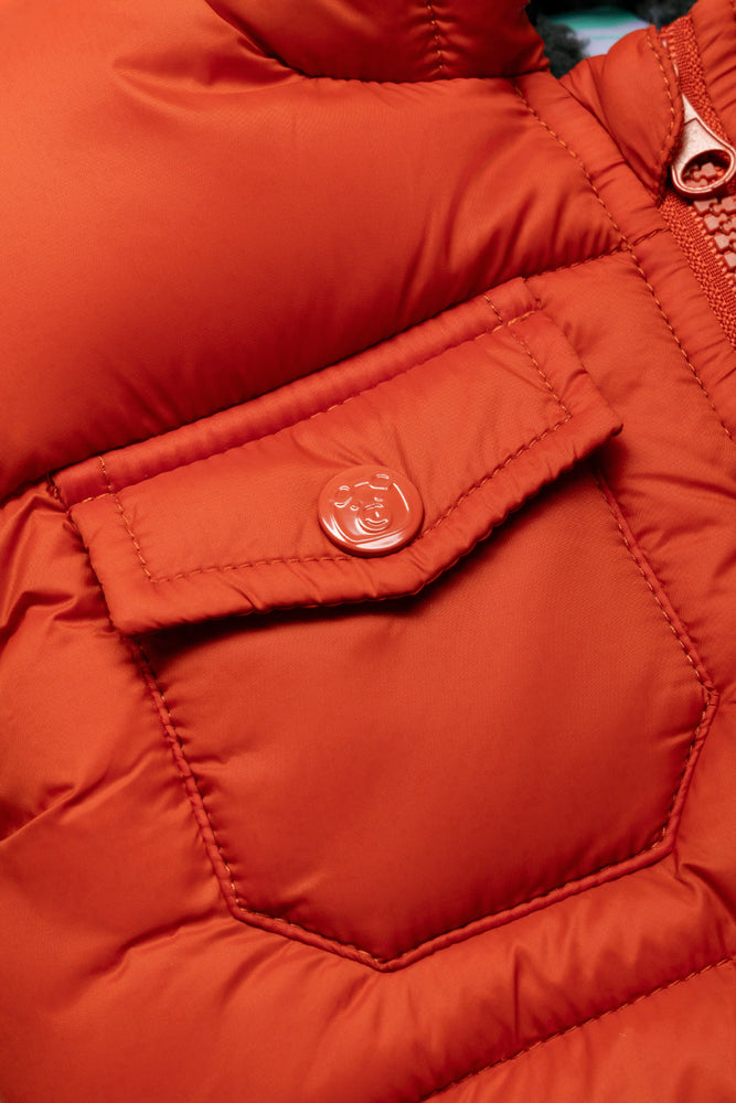 Puffer Jacket Orange