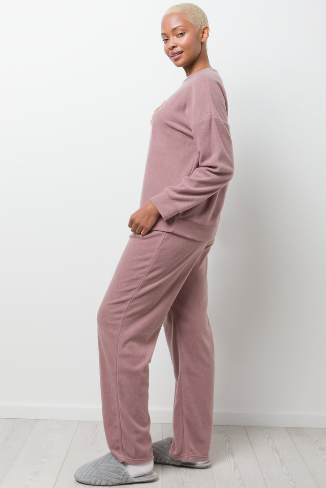Bear Hug Pyjamas Pink