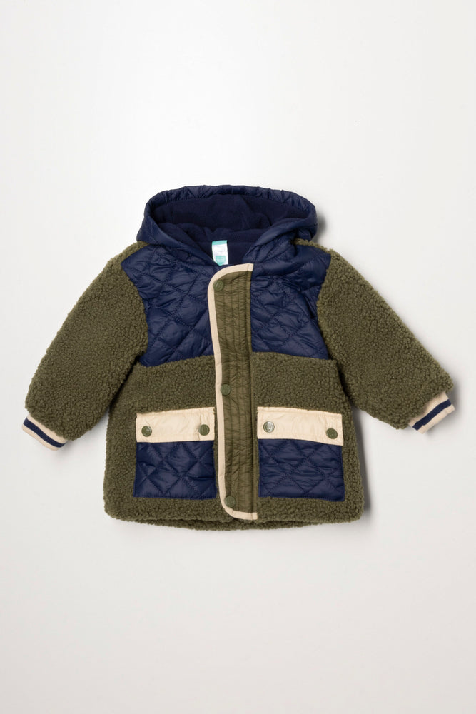 Hooded Jacket Green