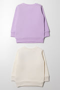 Barbie  2 Pack Tracktops Cream And Purple (3)