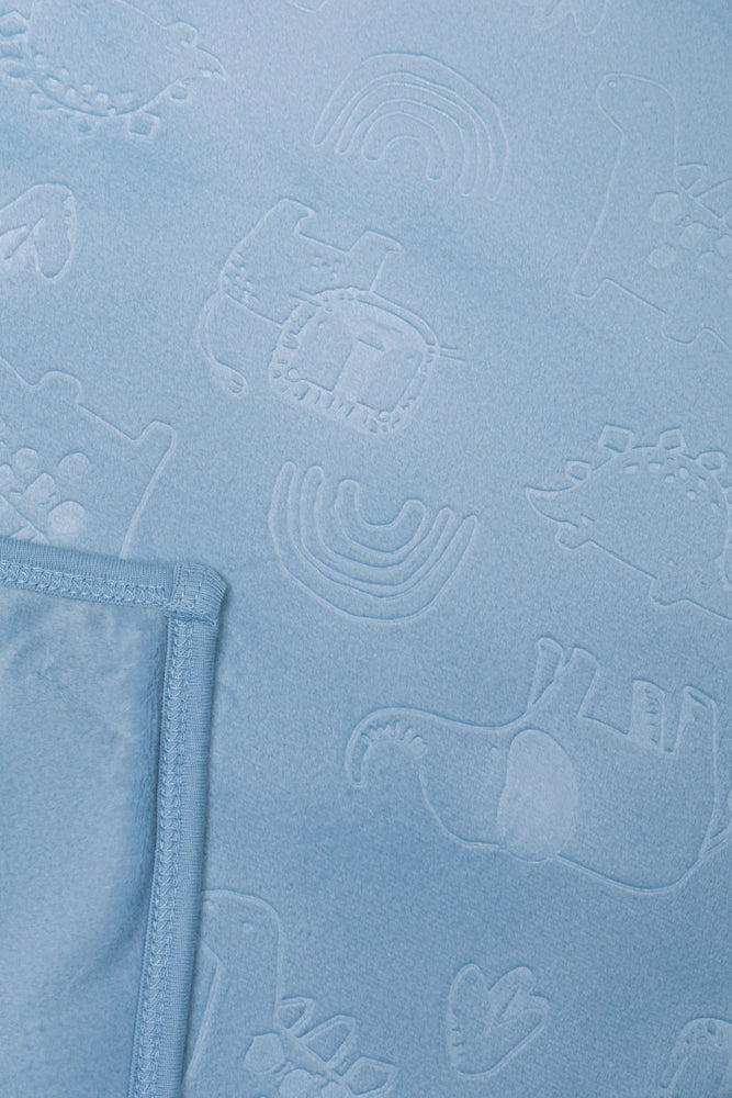 Fleece Blanket Light Blue (1)