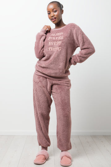 Long Sleeve Pyjamas Natural