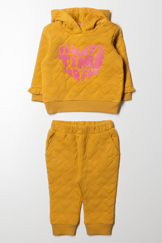 Tracksuit Yellow