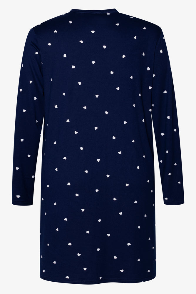 Spotted Sleepshirt Navy