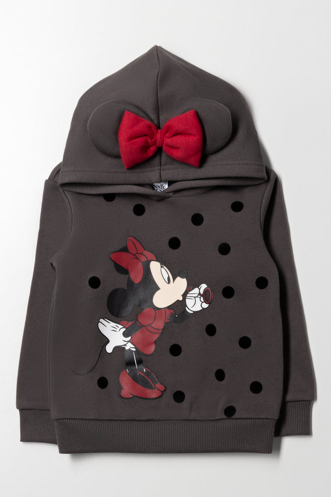 Minnie Mouse Tracktop Dark Grey