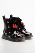 Minnie Mouse Light Up Boots Black